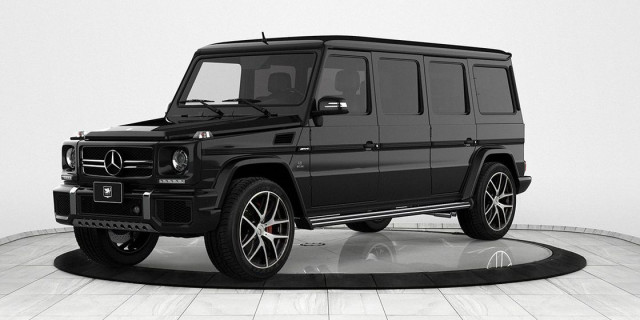 INKAS Mercedes-AMG G63 armored limo