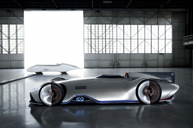 Mercedes' EQ Silver Arrow concept