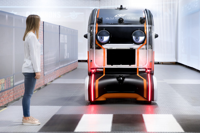 Self-driving prototype with “virtual eyes” technology