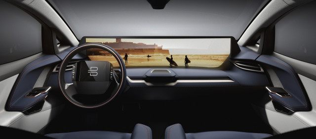 Byton concept, 2018 Consumer Electronics Show