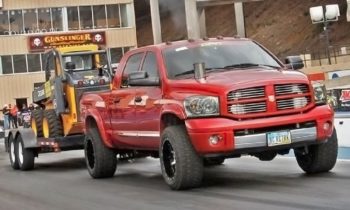 1/8 Mile Trailer Tow – Day 3 of Diesel Power Challenge 2014!