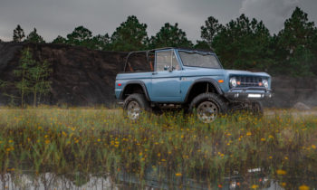 Here's a 1973 Ford Bronco after a 1,500-hour restoration