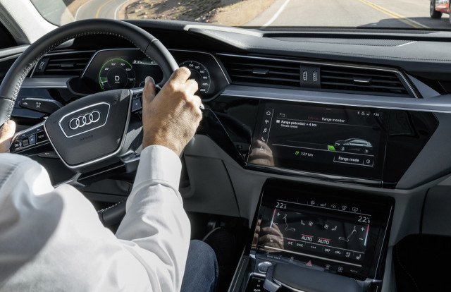 2019 Audi e-tron prototype drive, Pikes Peak