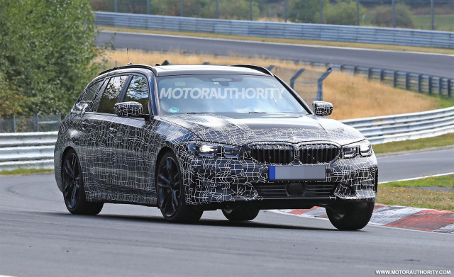 2020 BMW 3-Series Sports Wagon spy shots - Image via S. Baldauf/SB-Medien