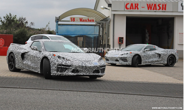 2020 Chevrolet Corvette (C8) spy shots - Image via S. Baldauf/SB-Medien