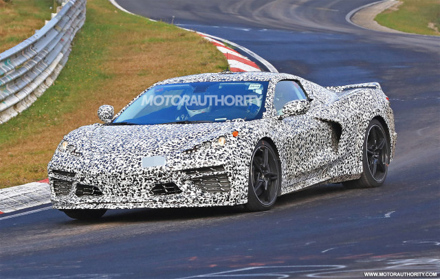 2020 Chevrolet Corvette (C8) spy shots - Image via S. Baldauf/SB-Medien