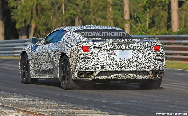2020 Chevrolet Corvette (C8) spy shots - Image via S. Baldauf/SB-Medien