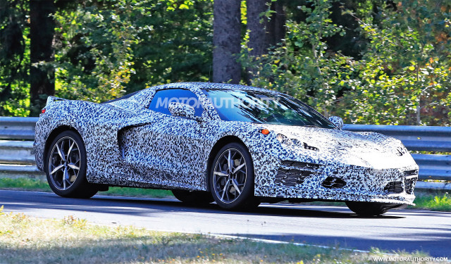 2020 Chevrolet Corvette (C8) spy shots - Image via S. Baldauf/SB-Medien