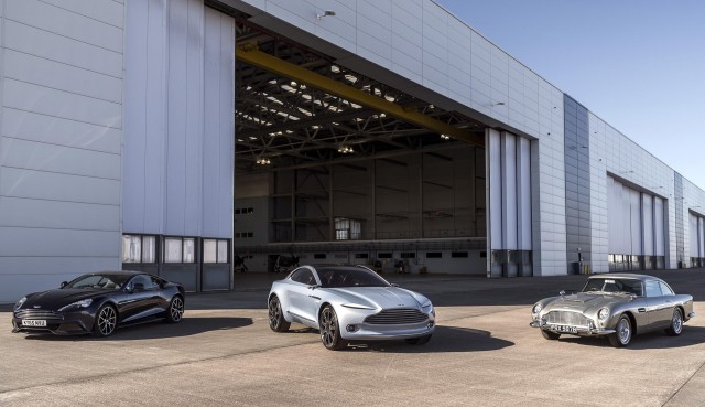 Site of Aston Martin plant in St Athan, Wales