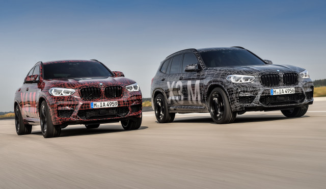 BMW X3 M and X4 M prototypes