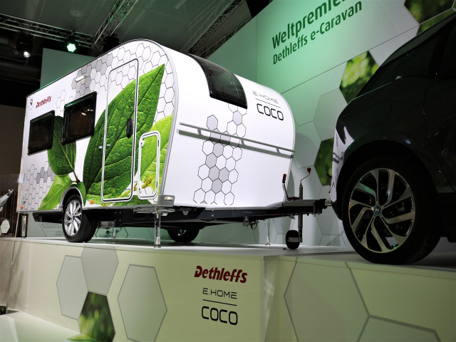 Dethleffs e.Home Coco electric camping trailer Dethleffs e.Home Coco electric camping trailer