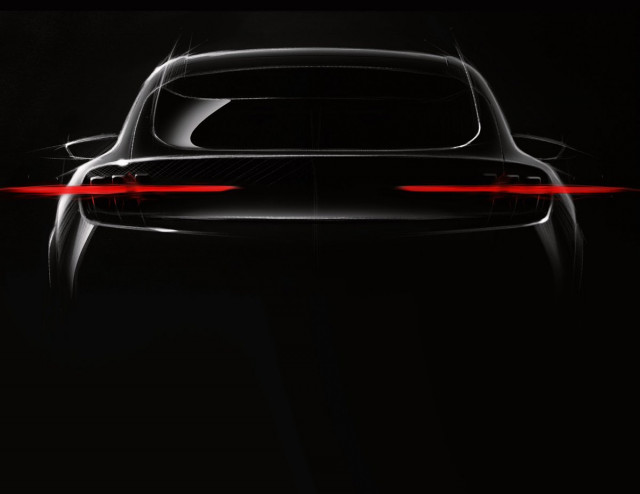2020 Ford electric SUV teaser via Joann Muller via Michael Martinez 2020 Ford electric SUV teaser via Joann Muller via Michael Martinez