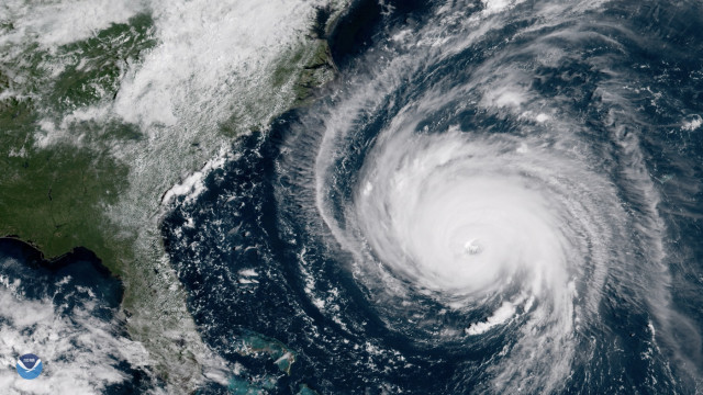 Hurricane Florence approaches U.S. East Coast Sept. 12, 2018 Hurricane Florence approaches U.S. East Coast Sept. 12, 2018