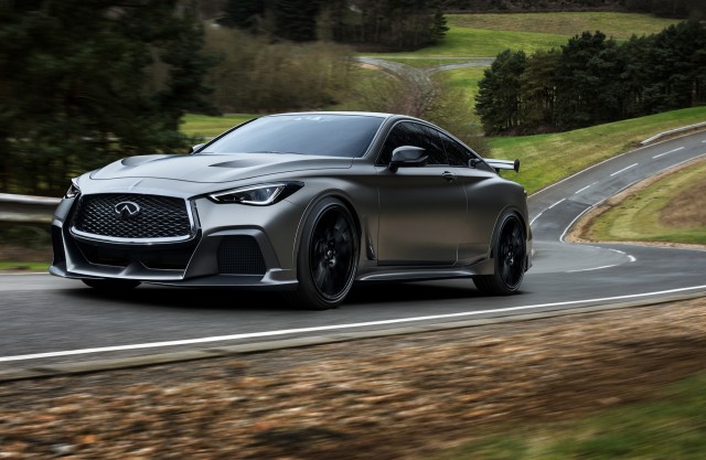 Infiniti Q60 Project Black S concept, 2017 Geneva auto show