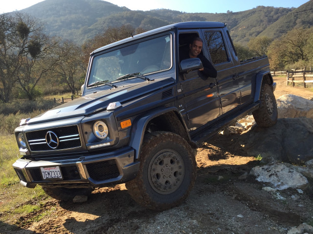 Mani Kulasooriya's Mercedes-Benz G-Class pickup truck