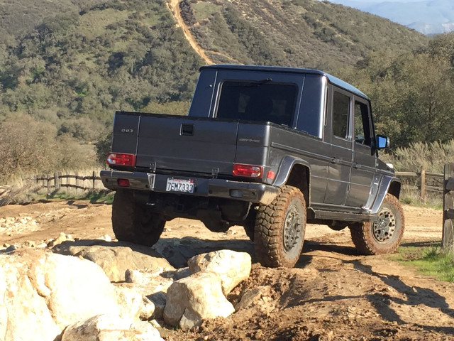Mani Kulasooriya's Mercedes-Benz G-Class pickup truck