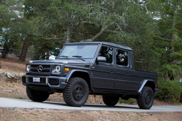 Mani Kulasooriya's Mercedes-Benz G-Class pickup truck