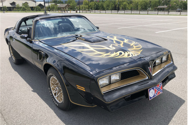 1978 Pontiac Trans Am "Smokey and the Bandit" car owned by Burt Reynolds