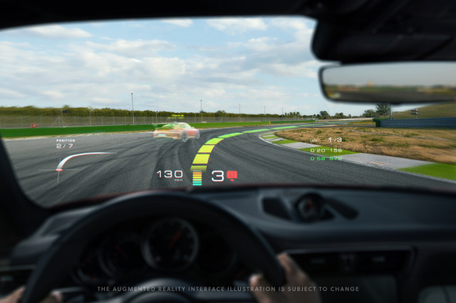 Porsche Augmented Reality Infotainment from WayRay