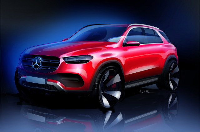 Teaser for 2020 Mercedes-Benz GLE
