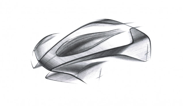 Teaser for Aston Martin 003 hypercar debuting in 2021