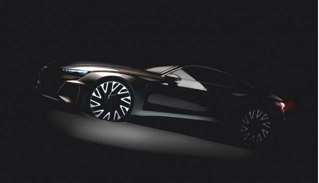 Teaser for Audi e-tron GT