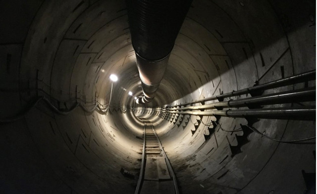 The Boring Company tunnel