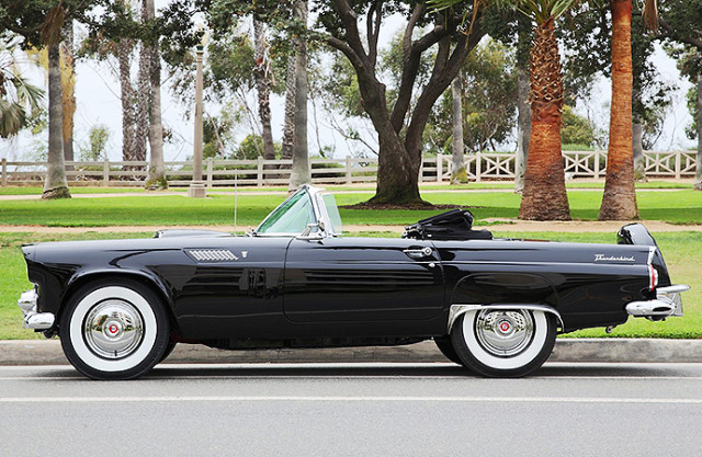 1956 Ford Thunderbird convertible once owned by Marilyn Monroe