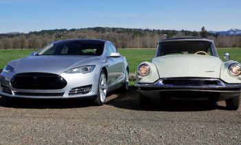 2013 Tesla Model S vs 1956 Citroën DS-19! Head 2 Head Episode 29