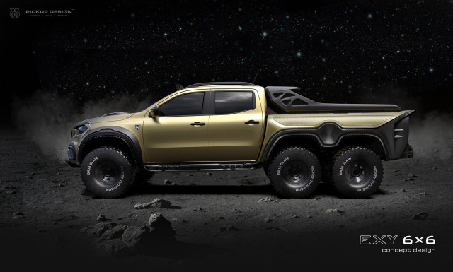2018 Pickup Design Exy 6x6 Mercedes-Benz X-Class