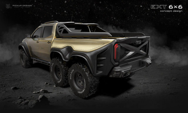 2018 Pickup Design Exy 6x6 Mercedes-Benz X-Class