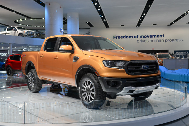 2019 Ford Ranger, 2018 Detroit auto show