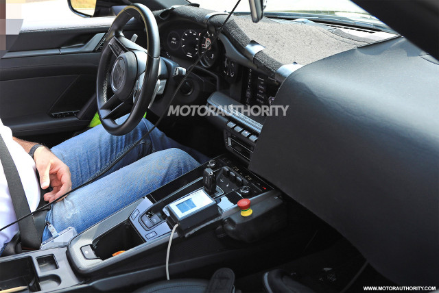 2019 Porsche 911 spy shots - Image via S. Baldauf/SB-Medien