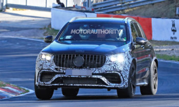 2020 Mercedes-AMG GLC63 spy shots