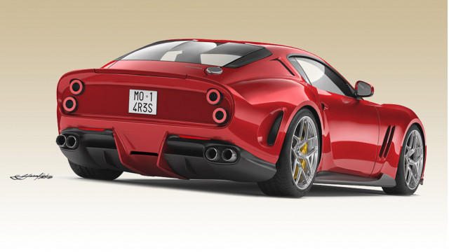 Ares' modern Ferrari 250 GTO based on the Ferrari 812 Superfast