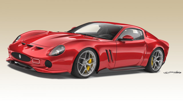 Ares' modern Ferrari 250 GTO based on the Ferrari 812 Superfast