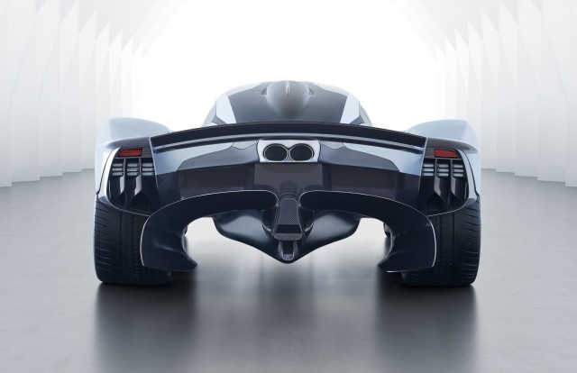 Aston Martin Valkyrie in near-production form