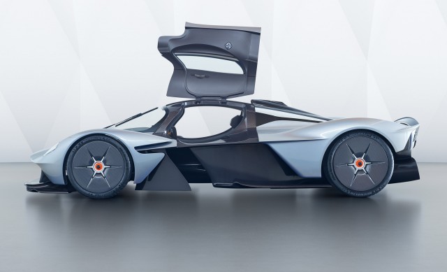 Aston Martin Valkyrie in near-production form