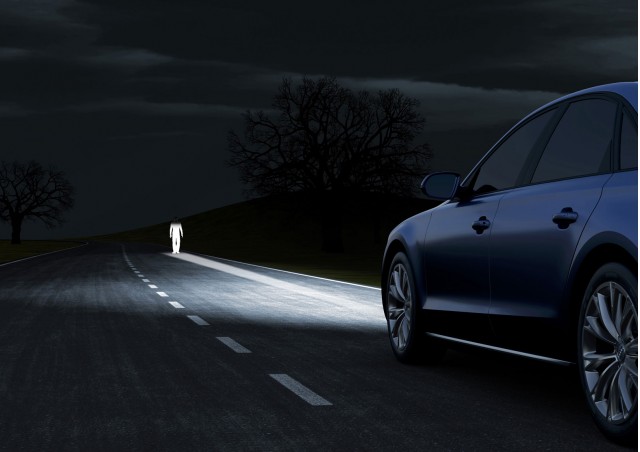 Audi Matrix LED headlight technology