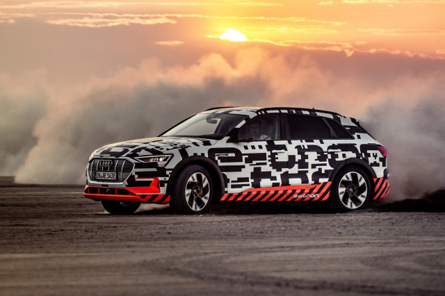 2019 Audi e-tron prototype first drive, Namibia, Africa, October, 2018