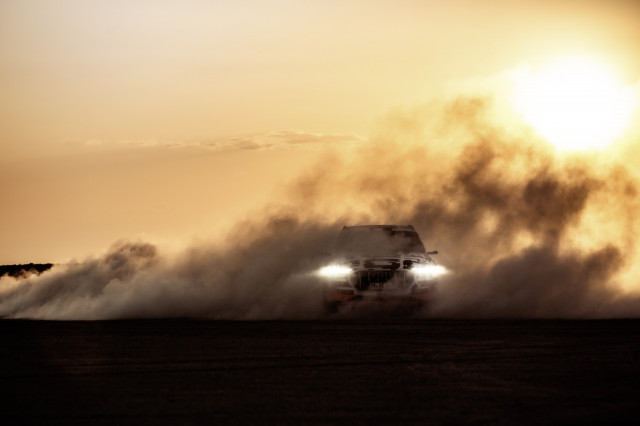 2019 Audi e-tron prototype first drive, Namibia, Africa, October, 2018