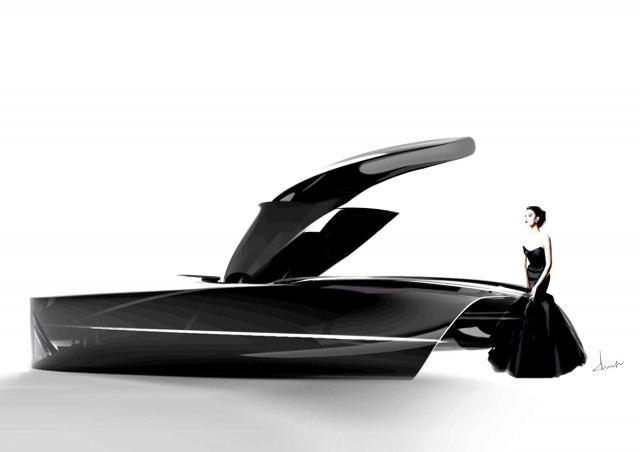 Bentley future luxury art student concept