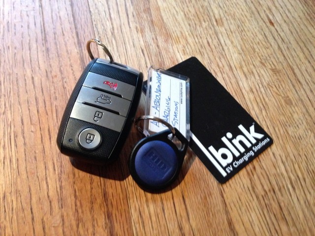 Blink network - charging by the kWh