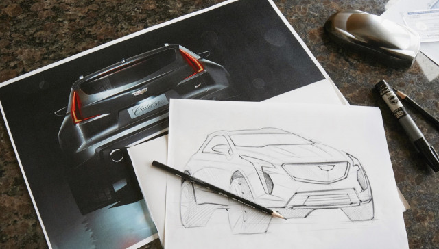 Cadillac XT4 V-Sport Rendering