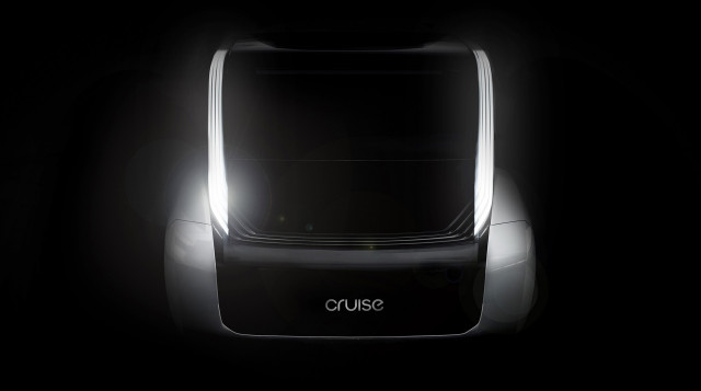 Concept rendering for Cruise purpose-built self-driving car Concept rendering for Cruise purpose-built self-driving car