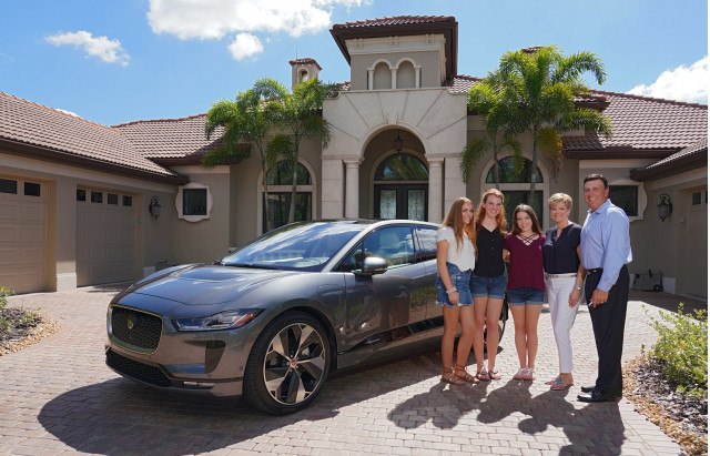 First Jaguar I-Pace U.S. retail delivery  -  October, 2018