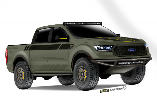 Ford Ranger SEMA Baja-Forged