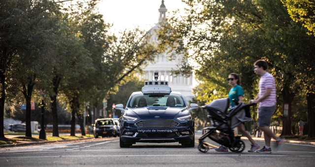 Ford self-driving cars in Washington DC