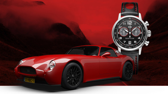 Huet Brothers Coupe and Benefactor Chronograph watch