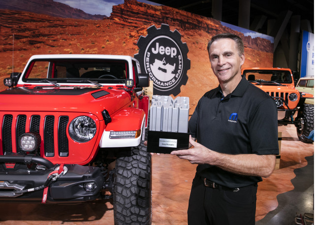 Jeep Wrangler wins award at SEMA